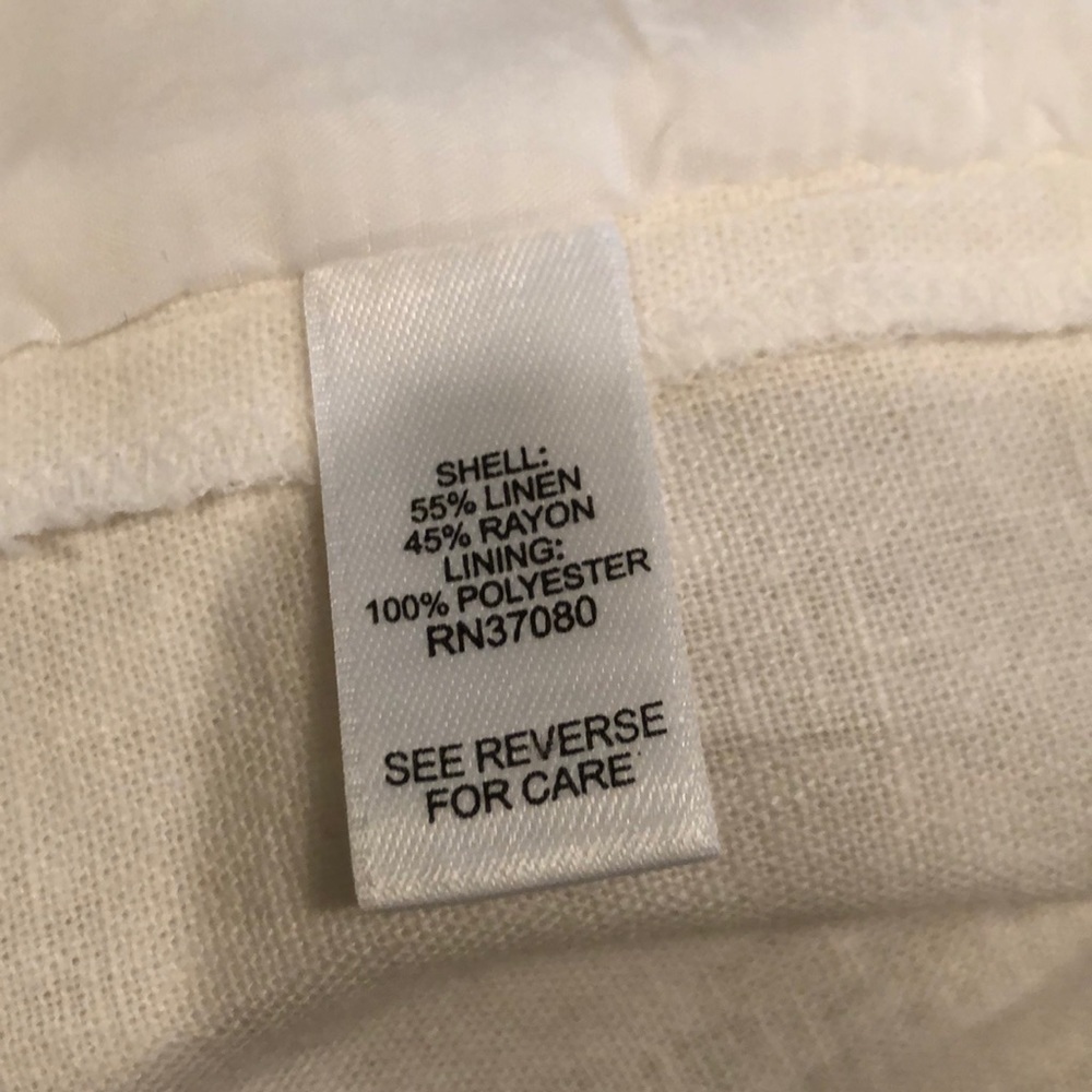 Cato ivory linen jacket 18/20 - Picture 5 of 5